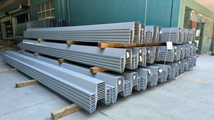 ערימת גיליון מחיר pvc גיליון ערימת u סוג pvc גיליון הערימה עבור פתרון בקרת מים עמיד - Product Image 5