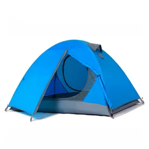 Tente de Camping de randonnée Offre Spéciale tente familiale imperméable en plein air 3 4 personnes tente de Camping de protection solaire