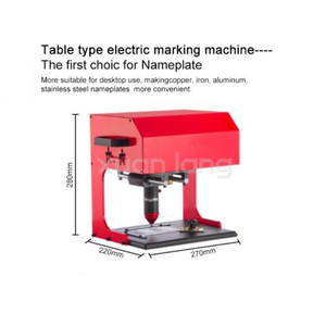 Electric Portable Nameplate Marking <strong>Machine</strong> Touch Model Engraving <strong>Machine</strong> <strong>for</strong> Metal - Product Image 4