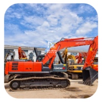 Excavatrice d'occasion Hitachi ZX240 24 tonnes, performances stables, Hitachi ZX200 ZX210 ZX300, état de fonctionnement complet et prête à la vente