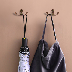 Wall Mounted Metal Clothes <b>Hooks</b> For Wardrobe Door Coat Rack Hat <b>Hook</b> Durable Aluminum Alloy Storage <b>Hooks</b> Behind Doors On Walls - Product Image 1