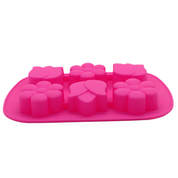 Moule à gâteau en silicone 3D Fleur et Tulipe pour la cuisson de mousses, chocolats et savons – Antiadhésif, démoulage facile, ustensile de cuisine