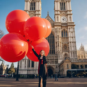 Instagram TikTok En Plein Air Pique-Nique Parc Pelouse Couleur Latex Ballon bouquet Enfants Bébé <span class=keywords><strong>Anniversaire</strong></span> Photo Props - Product Image 5