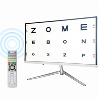 Moniteur d'acuité visuelle numérique LCD 21,5 pouces, écran d'affichage d'optotypes pour test de vision ophtalmique, pour examen en clinique ophtalmique