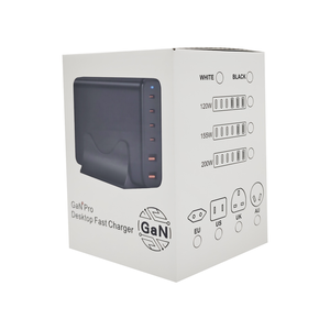 <span class=keywords><strong>Caricatore</strong></span> Elettrico USB-C da 200W Stazione di <span class=keywords><strong>Ricarica</strong></span> Desktop a 6 Porte GaN da 120W C PD 100W a <span class=keywords><strong>Ricarica</strong></span> <span class=keywords><strong>Rapida</strong></span> per <span class=keywords><strong>iPhone</strong></span> Laptop OTP 5V/3A PD 3.0 - Product Image 5