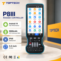 Récepteur laser GNSS RTK Toptech TK600 avec double caméra 5MP, portée de 50m, précision de 1cm, GPS Rover IP68, station radio LoRa UHF pour la topographie
