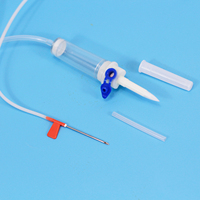 Ensemble de perfusion vétérinaire jetable durable pour administration intraveineuse en insémination artificielle et diagnostic