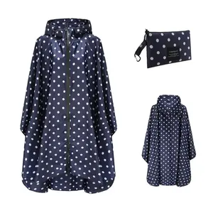 Chubasqueros estampados informales diarios, chaqueta de lluvia de moda Unisex, chubasquero con capucha para adultos y adolescentes con bolsa de embalaje del mismo estilo - Product Image 6
