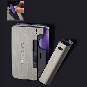 Hộp đựng thuốc lá nhỏ gọn, nhẹ, tiện mang theo, có thể đựng 8 điếu, kèm bật lửa (có/không bật lửa tùy chọn) - Product Image 6