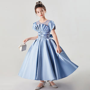 Robes de <span class=keywords><strong>princesse</strong></span> pour filles, robes de soirée longues de luxe pour enfants de 2 à 14 ans, costume de fête d'anniversaire, <span class=keywords><strong>robe</strong></span> de bal en forme de A - Product Image 5