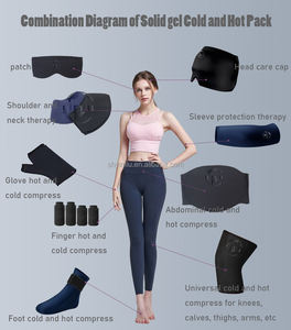 ผ้าคาดศีรษะบรรเทาอาการ<span class=keywords><strong>ปวด</strong></span>หัวแบบร้อน/เย็น ทำจากผ้าอีลาสติก ใช้ซ้ำได้ เป็นมิตรกับสิ่งแวดล้อม บรรเทาอาการปวดหัวและ<span class=keywords><strong>ลด</strong></span><span class=keywords><strong>ไข้</strong></span> - Product Image 6