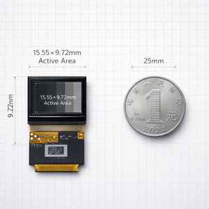 SeeYa SY072WCM06 0.72英寸AMOLED取景器显示模块 |   1920x1200 自然分辨率 |   4000+ PPI |   2000尼特 |   适用于 AR 眼镜的 MIPI DSI EVF - Product Image 5