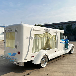Carro de servicio funerario eléctrico estilo caballo de lujo, coche fúnebre eléctrico clásico Vintage para transporte especial - Product Image 6
