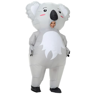 Nouveau Costume de Mascotte Gonflable Koala Unisexe en Polyester 150-190cm – Amusant pour Halloween, Cosplay Adulte, Fête de <span class=keywords><strong>Couple</strong></span> - Product Image 2