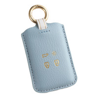 Porte-clés de luxe en cuir avec logo de voiture miniature, élégant, pour Renault Koleos, cadeau promotionnel personnalisé haut de gamme