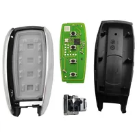 Clé télécommande universelle intelligente Xhorse VVDI XSSBR0EN série XM38, style SUB.RU, 4 boutons, clés de véhicule