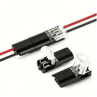 Connecteur rapide LED sans dénudage D1/D2/D3, type d'insertion mutuelle, raccordement sans soudure, connecteur enfichable