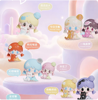 Figurines PVC Pommy Beans de la série Enjoy the Moment de la marque Top Brand Pommy Minis Blind Box, décorations de bureau, jouets de collection, 40 pièces.