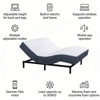 Matelas électrique intelligent haut de gamme, expérience de confort respirant comme des nuages, fonctionnement silencieux pour une relaxation profonde, hôtel, appartement