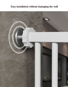 Pressure Mounted Baby <strong>Gates</strong> with Door for <strong>Stairs</strong> Dog Safety <strong>Gate</strong> for the House Wide Long Large Toddler <strong>Puppy</strong> 110-129cm Width - Product Image 6