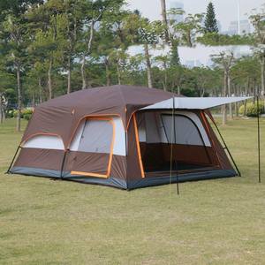 Tienda de campaña grande de lujo, protección solar, 4 estaciones, impermeable, tienda de campaña, gran <span class=keywords><strong>espacio</strong></span> para 3-4 personas, fiesta y glamping - Product Image 1