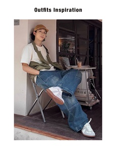 Cappello da Baseball Vintage in Denim da Uomo Maden, con Visiera Corta, Stile Streetwear e Workwear, Lavato, Tendenza Autunnale 2026 - Product Image 6