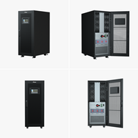 Système d'alimentation sans interruption (ASI) modulaire en ligne Prostar Mars Series 150 kW, compatible avec les batteries au lithium triphasées, alimentation industrielle pour centre de données