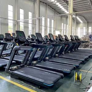 Máquina de Correr Comercial con Velocidad Ajustable y Pantalla LED, Banda de Movimiento Suave, Equipo de Fitness para Entrenamiento en Gimnasio - Product Image 2