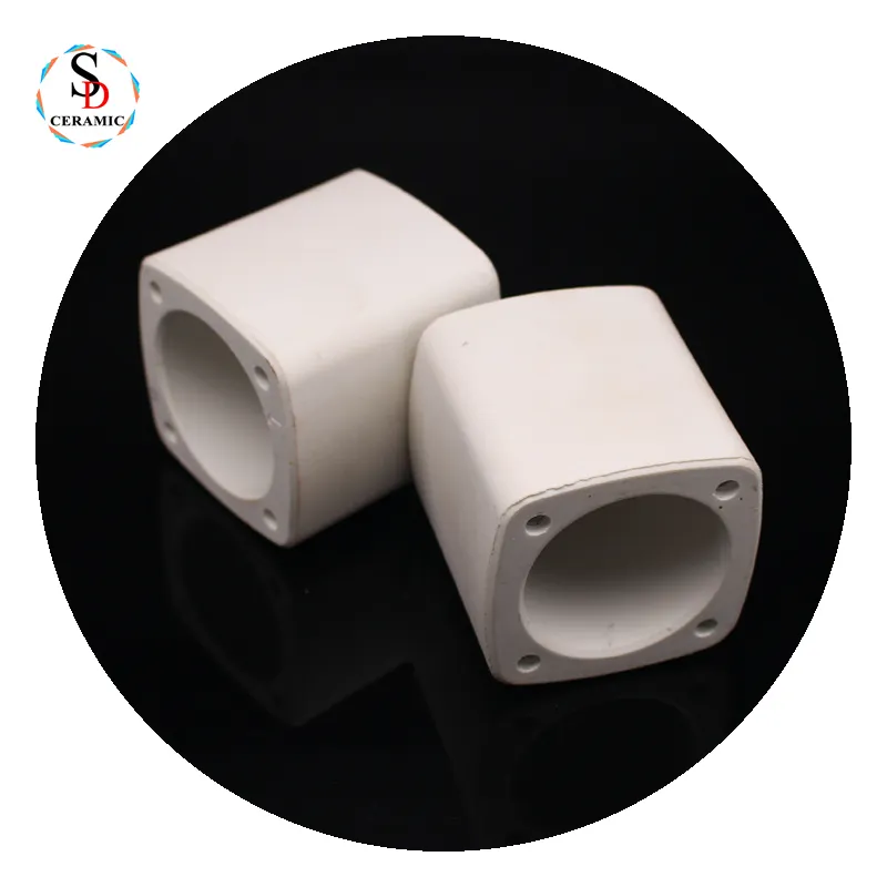 Fabricante excelente isolamento steatite cerâmica tubos corpo para quadrado fusível Link