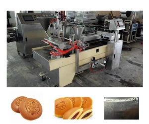 Commercial <b>Small</b> Automatic Dorayaki Pancake Making Machine With Engine & Motor High Capacity 450pcs/h Large Capacity Produces up - Product Image 1