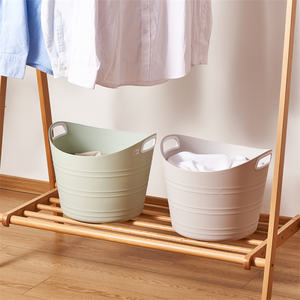 Cesto per Bucato MONR in Plastica PP di Alta Qualità, Capacità 35L, Carico 10kg, <span class=keywords><strong>Design</strong></span> Moderno per <span class=keywords><strong>Bagno</strong></span>, Contenitore per Vestiti Sporchi - Product Image 5