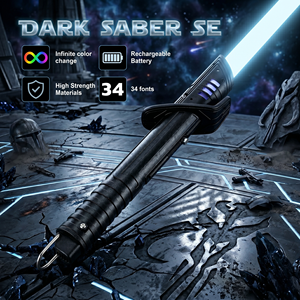 <span class=keywords><strong>Darksaber</strong></span> Schwert Lichtschwert Mandalorian Smooth Swing Font Lichtschwert ECHTER METALLGRIFF für Kampfschwert Direktvertrieb ab Werk - Product Image 1
