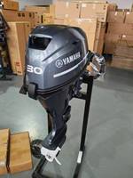 Mesin Tempel Bensin Yamaha F30 4-Tak 2-Silinder 30 HP dengan Kontrol Jarak Jauh yang Dioperasikan dari Depan dan Starter Elektrik