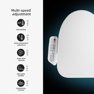 Wc Intelligent Heating Toilet Seat Cover Automatic Cleaning with Night Light Bathroom Toilet Cover - Product Image 4