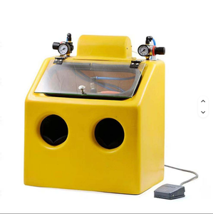 Petite machine de sablage manuelle industrielle en acier inoxydable pour bijoux, facile à utiliser - Product Image 1