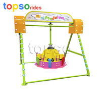 Manège commercial intérieur/extérieur pour enfants : Mini-balançoires pendulaires avec lumières LED