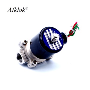 Áp suất thấp 3/8 "1/2" 3/4 "1" 1-1/4 "1-1/2" 2 "thép không gỉ NC 2/2 nước solenoid van AC220/110/24V dc24/12V - Product Image 5
