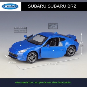 WELLY 1:36 BRZ aleación Diecast modelo coche juguete vehículos simulación colección modelo niños regalo - Product Image 2