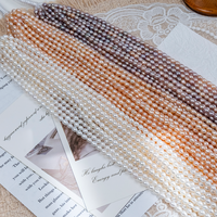 Vente en gros de perles d'eau douce naturelles blanches de qualité AAAA/AAAAA, forme de riz, avec évaluation par une tierce partie, pour la fabrication de colliers