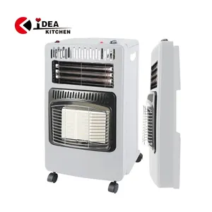 LP Gas Home Folding EMC 4200 W 3 Ceramic Burner Room Gas Heater for Homes