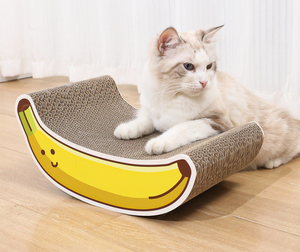 Nuovissimo Tiragraffi per Gatti dalla Forma Unica, Resistente ai Graffi, Letto per Gatti in Cartone Ondulato Durevole - Product Image 2