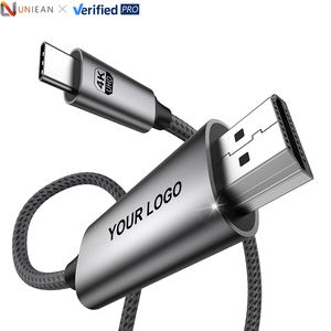 Uniean thưởng thức một màn hình lớn Nam đến Nam USB Loại C đến UHD 4K 60Hz cáp cho máy tính xách tay MacOS và thiết bị di động với cổng Loại C - Product Image 1