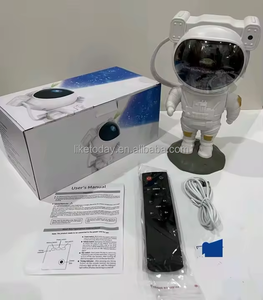 <span class=keywords><strong>Projecteur</strong></span> LED Nébuleuse Astronaute Personnalisable, Veilleuse Étoilée USB pour Chambre à Coucher, Cadeau pour Enfants - Product Image 6