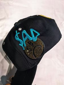 Envío Inmediato: Gorra de Béisbol de Lujo con Pedrería, 5 Paneles, Estilo Bling, Desgastada, Trucker, Hip <span class=keywords><strong>Hop</strong></span>, Y2K, Streetwear, Snapback - Product Image 2