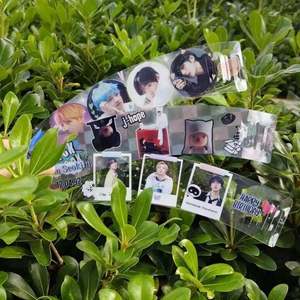 Portavasos Personalizado con Diseño Propio Kpop, Portavasos Transparente de PVC con Aislamiento Térmico, Película de Impresión UV, Laminación, Bolsa con Impresión Digital para Regalo - Product Image 1