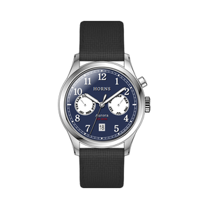 Reloj Mecánico Impermeable de 39 mm con Doble Esfera, Movimiento Miyota, Correa de Goma y Pantalla de Agujas - Product Image 3