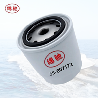 Marine-Wasserabscheider-Kraftstofffilter 10 Mikron Ersetzt Mercury 35-807172 35-60494-1 Universal für Boot-Außenbordmotoren