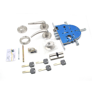 <span class=keywords><strong>Cerradura</strong></span> de Puerta Grande <span class=keywords><strong>Multipunto</strong></span> de 7 Pernos y 4 Vías Estilo Israelí 9065, <span class=keywords><strong>Cerradura</strong></span> de Embutir - Product Image 4