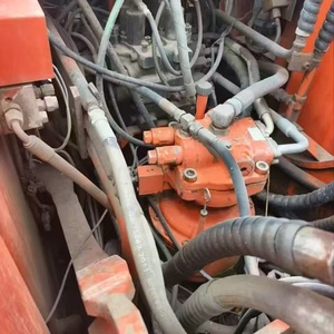 Excavatrice sur roues Doosan DH70W-7 avec godet de terrassement, équipement de construction d'occasion - Product Image 4