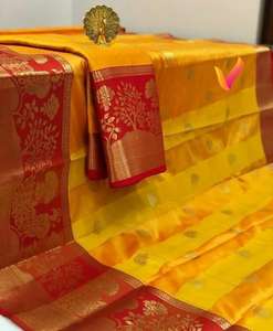 Tenue de soirée Banarasi Silk Saree ApparelGarment - Product Image 5